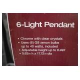 6 Light Pendant