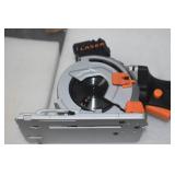 WEN 3620 5-Amp 3-1/2-Inch Plunge Cut Compact Circular Saw with Laser, Carrying Case, and Three Blades