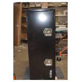 Buyers Products 1702310 Black Steel Underbody Truck Box with T-Handle Latch, 18 x 18 x 48 Inch, Contractor Toolbox With Durable Lock, Job Tool Chest For Storage And Organization