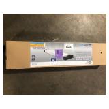 Commercial Electric Moroccan 48 in. x 10 in. Dark Bronze CCT Selectable LED Flush Mount Ceiling Light 4000 Dimmable Lumens Customer Returns See Pictures