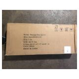 HOMEIBRO 31.5 in. W White Short Tower Unit Wall Mount 2-Shelf Wood Closet System Customer Returns See Pictures