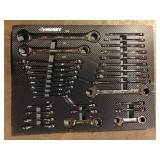 Husky SAE and Metric Ratcheting Wrench Set in EVA Tray (30-Piece)  Customer Returns See Pictures