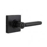 Lot of Defiant Tonebridge Matte Black Bed/Bath Door Lever with Square Rose   Customer Returns See Pictures