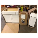 Lot of Assorted Kitchen Cabinets  Various Models and Conditions    Customer Returns See Pictures