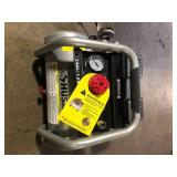 Husky 2 Gal. 135 PSI Portable Electric Oil-Free Quiet Jobsite Air Compressor with Dual Pressure Gauges and 1-Quick Coupler Customer Returns See Pictures