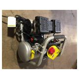 Husky 2 Gal. 135 PSI Portable Electric Oil-Free Quiet Jobsite Air Compressor with Dual Pressure Gauges and 1-Quick Coupler Customer Returns See Pictures