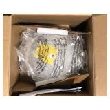 11 in. Brushed Nickel LED Flush Mount (2-Pack)    Customer Returns See Pictures