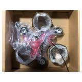 Hampton Bay Castleford 3-Light Oil Rubbed Bronze Transitional Classic Chandelier for Dining Areas with No Bulbs Included  Customer Returns See Pictures