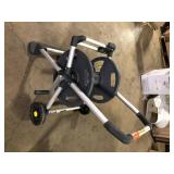 Gorilla 200 ft. Aluminum Zero Rust Premium Mobile Hose Reel    Customer Returns See Pictures