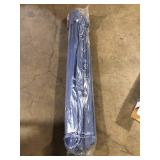 Hampton Bay 9 ft. Aluminum Market Crank and Tilt Patio Umbrella in Sky Blue   Customer Returns See Pictures