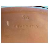 Set of 6 Frankoma Pottery Plainsman Gold Serving Platters and Divided Dishes