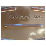 Set of 6 Frankoma Pottery Plainsman Gold Serving Platters and Divided Dishes