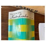 Brother Knit-Leader KL-116 Knitting Machine with Manuals