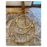 Artisan Design Gazelle Needlework Adjustable Wooden Quilting Floor Stand Hoops and Arm