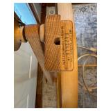 Artisan Design Gazelle Needlework Adjustable Wooden Quilting Floor Stand Hoops and Arm