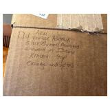 Set of 4 Mid-Century Modern Isama Kemochi Style Aluminum Ashtrays with Enamel Coating