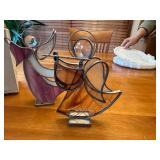 GlassHouse Studio Angel Collection Stained Glass Figurines