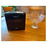 Kosta Party Bowl Embossed Glass by Design WÃ¤rff