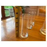 Mikasa BLOCK Crystal Ice Vodka Decanter Set with 6 Glasses