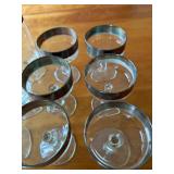 Set of 12 Vintage Dorothy Thorpe Allegro Glasses