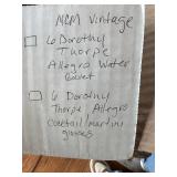 Set of 12 Vintage Dorothy Thorpe Allegro Glasses