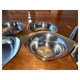 Vintage Stainless Steel Serving Pieces from Denmark, Sweden and Germany