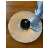 1950s Kronex Atomic Aluminum Ice Bucket with Lid