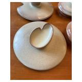 Set of 10 Handmade  Frankoma Ceramic Pottery Vessels with Unique Designs