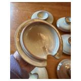 Set of 10 Handmade  Frankoma Ceramic Pottery Vessels with Unique Designs