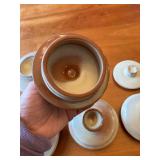 Set of 10 Handmade  Frankoma Ceramic Pottery Vessels with Unique Designs