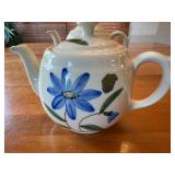 Set of 4 Vintage USA Floral Teapots