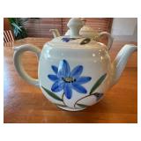 Set of 4 Vintage USA Floral Teapots