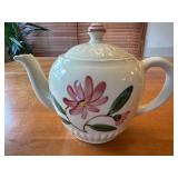 Set of 4 Vintage USA Floral Teapots