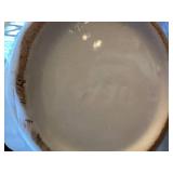 Set of 4 Vintage USA Floral Teapots