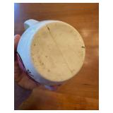 Vintage Puritan Pottery Ivy Blossom Cream and Sugar with Lid and Puritan Pottery Apple Dear Sugar/No Lid