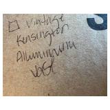 Vintage Kensington Aluminum Vase