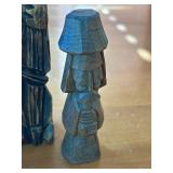 Set of 4 Handcrafted Polish Wooden Figurines