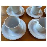 Set of 6 Arabia Finland Arctica Cups and Saucers