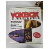 Set of 3 Audiovox FR-214 Two-Way Radios with Chargers and Accessories