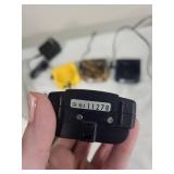 Set of 3 Audiovox FR-214 Two-Way Radios with Chargers and Accessories