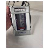Sanyo AM/FM Cassette Player and HUE HD Webcam Bundle