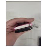 Lot of 3 Apple iPods with Accessories - Pink and Black iPod Nano, Silver iPod Shuffle