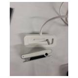 Lot of 3 Apple iPods with Accessories - Pink and Black iPod Nano, Silver iPod Shuffle