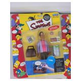 Set of 5 The Simpsons Interactive Figures - Carl, Sideshow Mel, Snake, Captain McCallister, Bleeding Gums Murphy