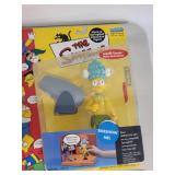 Set of 5 The Simpsons Interactive Figures - Carl, Sideshow Mel, Snake, Captain McCallister, Bleeding Gums Murphy