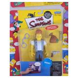 Set of 5 The Simpsons Interactive Figures - Carl, Sideshow Mel, Snake, Captain McCallister, Bleeding Gums Murphy