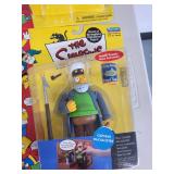 Set of 5 The Simpsons Interactive Figures - Carl, Sideshow Mel, Snake, Captain McCallister, Bleeding Gums Murphy