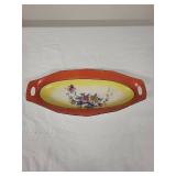 Vintage Zeh Scherzer Bavaria Floral Serving Tray