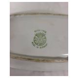 Vintage Zeh Scherzer Bavaria Floral Serving Tray