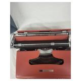 Vintage Sears Courier Portable Typewriter in Carrying Case